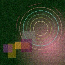 Tampered hologram sample